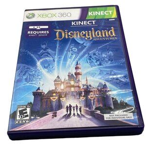 Disneyland adventures dvd Xbox 360 kinect requires kinect sensor 2012 2 READ